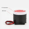 120dB Wall Mount Siren Alarm 12/24/220V IP54 Red/White/Black