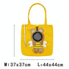 Expandable Pet Carrier Bag, Yellow Bee, Small Dog/Cat, M