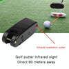 Golf Putter Laser Sight Corrector Golf Training Accessories(Black)