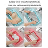 Hand-operated Socks Underwear Washing Board Manual Washboard(Pink)