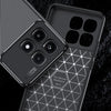 For Redmi K70 Ultra Carbon Fiber Texture Shockproof TPU Phone Case(Black)