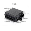 Five-Way One-Input Four-Output Fuse Box RV Power Supply Modification, Specifications: Fuse Box