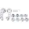 1 Pair Universal Car Wagon Door Window Crank Handle Winder  Manual Door Crank Handle Window Winders(Silver)