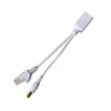 15x White 25cm PoE Splitter Cable RJ45 for IP Camera & WiFi AP