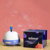 Doll Projection Night Light USB Charging Starry Sky Ocean Music Box, Spec: Standard Ver. 2.7W(Blue)