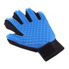 Left Hand Pet Deshedding Glove - Blue