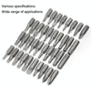 10pcs Electric Screwdriver Short Batch Head Strong Magnetic Driver Head, Series: Phillips PH1