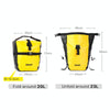 Rhinowalk Bicycle Fully Waterproof Shelf Backpack Medium and Long-distance Cycling Equipment Bag(Black)
