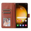 For Samsung Galaxy S25 Ultra 5G 3-Card Slots Multifunctional Leather Phone Case(Brown)