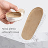 GEL Increasing High Insole Fleece Invisible Increased Pad, Size: S Code 2cm(Apricot)