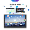 7inch Android 13.0 Dual Butt Universal Wireless Carplay Car Navigation Center Control All-In-One Monitor(Standard+AHD Camera)