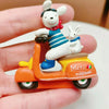 Cartoon Resin 3D Puppy Rabbit Motorcycle Micro-landscape Landscaping Props Ornaments
