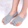 1 Pair Two Toes Split Toe Guard Foot Cover Toe Separation Thumb Varus Correction Foot Cover,Style: Inner Package Complexion, Size: S (35-40)