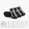 Dog Shoes Breathable Non-Slip Boots, Black & Orange, Size 5 (4.8x5.3cm)
