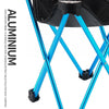 CLS C3 Outdoor Folding Stool Climbing Camping Portable Small Bench(Blue)