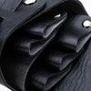 Hairdresser Hairdressing Tool Belt Bag Salon Hair Cutting Scissors Organizer(Black)