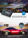 5.5" OBD2 HUD Head Up Display Car Speedometer - Colour LED Projector