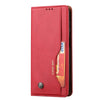 For Samsung Galaxy S25+ 5G Knead Skin Texture Flip Leather Phone Case(Red)