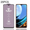 For Xiaomi Redmi 9 Power 25 PCS 9H HD Large Arc High Alumina Full Screen Tempered Glass Film