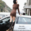 For SUV Car Assistance Getting In The Car Hook Pedal, Color: Black with Broken Window