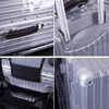 24 Inch Rimless Transparent Waterproof PVC Trolley Suitcase Cover Dustproof Protective Cover