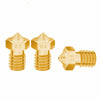 8 PCS Bugatti 3D Printer Accessories E3D-V5 V6 Nozzle M6 Thread Consumables Hot Nozzle, Size:1.75/0.3mm