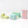 4 PCS Second-Order Rubiks Cube Decompression Educational Toy, Random Colour Delivery
