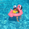 Inflatable Flamingo Shaped Baby Swimming Ring, Inflated Size: 83 x 83 x 48cm
