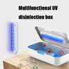 XD003 Underwear UV Sterilization Machine Cosmetic Brush Storage Disinfection Box(Pink)