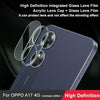 For OPPO A17 4G Global imak Integrated Rear Camera Lens Tempered Glass Film