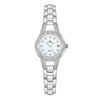 BS Bee Sister FA1679  Ladies Diamond Chain Watch Cute Small Round Watch With Calendar(Silver)