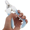 Small Pet Nail Clipper Set - Blue, Stainless Steel, with File
