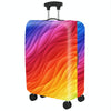 Thickened Dustproof High Elastic Suitcase Protective Cover, Color: Colorful Ribbon(L)