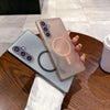 For Samsung Galaxy S25 5G Ice Fog MagSafe PC Phone Case(Gold)