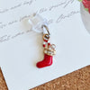 For Micro USB Christmas Series Dust Plug(Red Sock)