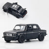 1:36 Alloy Car Model Three Open Door Small Car Toys Cake Ornaments(Black)