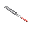 2 PCS Hot Dog Barbecue Cage Sausage Barbecue Clip Barbecue Clip Mesh Wooden Handle Barbecue Mesh Rack, Color:Red