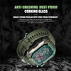 C20Plus 1.81-inch Health Monitoring Waterproof Bluetooth Call Smart Watch, Color: Camouflage Green