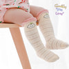 Children Socks Baby Over Knee Anti-Mosquito Socks Size: M 1-3 Years Old(Fruit Green Cat)