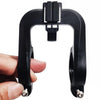 Bike Headlight Computer Bracket Handlebar Extension(Black)