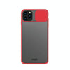 For iPhone 11 Pro Max MOFI Xing Dun Series Translucent Frosted PC + TPU Privacy Anti-glare Shockproof All-inclusive Protective Case(Red)