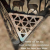 Outdoor Stainless Steel Triangle Barbecue Bonfire Stove Hanger
