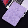 For Xiaomi Redmi Pad Pro 12.1 Lily Embossed Leather Tablet Case(Purple)