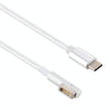 45W / 60W / 65W / 85W 5 Pin MagSafe 1 (L-Shaped) to USB-C / Type-C PD Charging Cable(White)