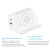 PD 20W +QC 3.0 Wireless Charging+6 Ports Multi-function Charger(EU Plug)