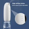 High-pressure Spray Nano Oxygen Injection Instrument Hydrating and Moisturizing Nano Mist Steamer(White)