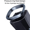 Simple Car Trash Can Automobile Storage Bin With Trash Bag(Black)