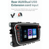For Ford Focus 7 Inch HD Android Navigation Bluetooth RDS Radio, Size: 2+32G(Black)