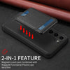 For Samsung Galaxy S23+ 5G BETOPNICE Vertical Flip Detachable MagSafe Wallet Phone Case(Black)