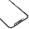 iPhone XR Black Front Glass Lens with Frame & OCA